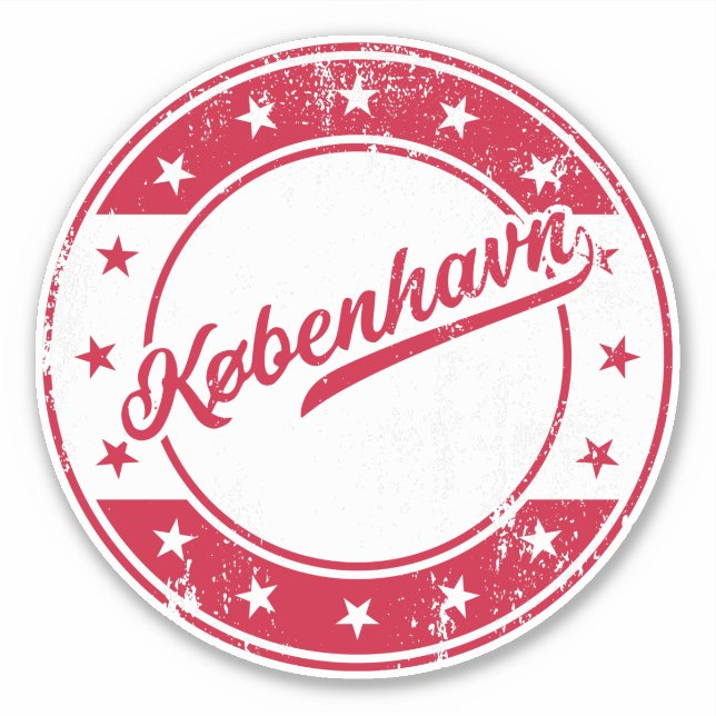 National - København Denmark Sticker (Front)