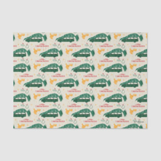 National Lampoon Christmas Tree on Car Pattern Tissue Paper