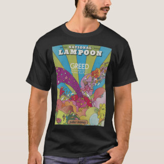 National Lampoon Greed Cover funny T-Shirt