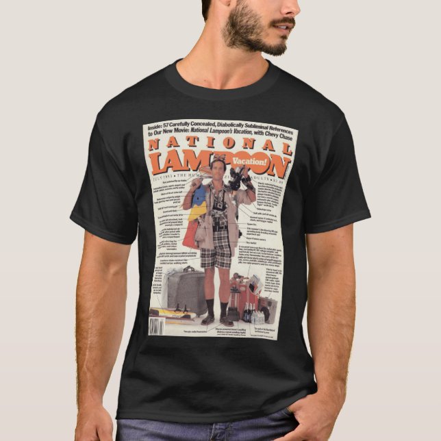 National Lampoon Vacation Cover retro T-Shirt (Front)