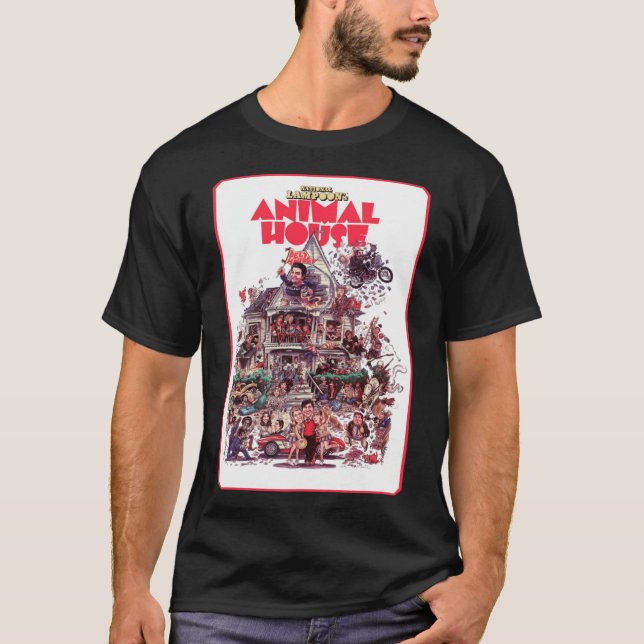 National Lampoons Animal House Cover retro T-Shirt (Front)