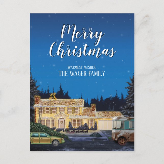 National Lampoon's Christmas Holiday Postcard (Front)