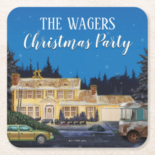 National Lampoon's Christmas Square Paper Coaster