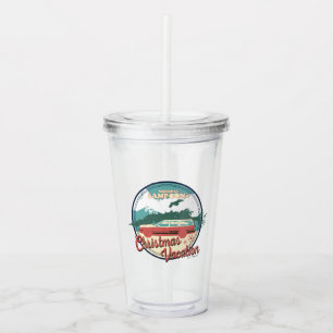 National Lampoon's Christmas Vacation Badge Acrylic Tumbler