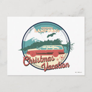 National Lampoon's Christmas Vacation Badge Postcard