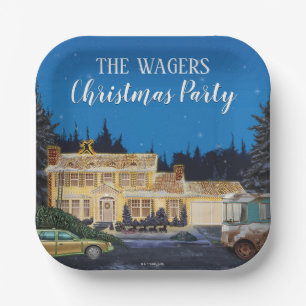 National Lampoon's Christmas Vacation Paper Plate