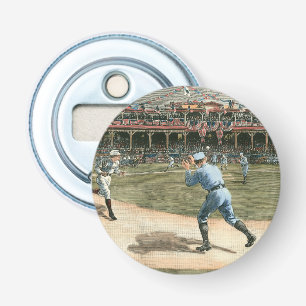 National League Baseball Game 1886 Bottle Opener