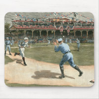 National League Baseball Game 1886