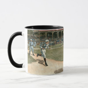 National League Baseball Game 1886 Mug