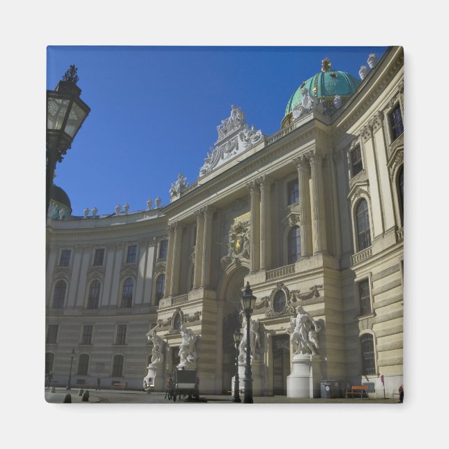 National Library, Hofburg (Imperial Palace) Magnet (Front)