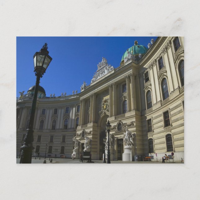 National Library, Hofburg (Imperial Palace) Postcard (Front)