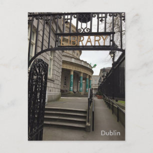 National Library of Ireland, Dublin, Ireland Postcard