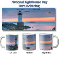 National Lighthouse Day Fort Pickering Scene