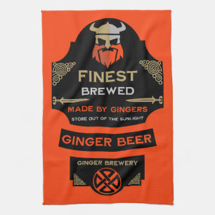 National Love Your Red Hair Day Tea Towel