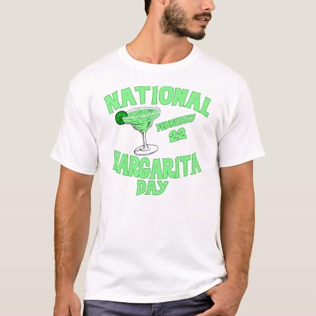 National Margarita Day T-Shirt (Front)