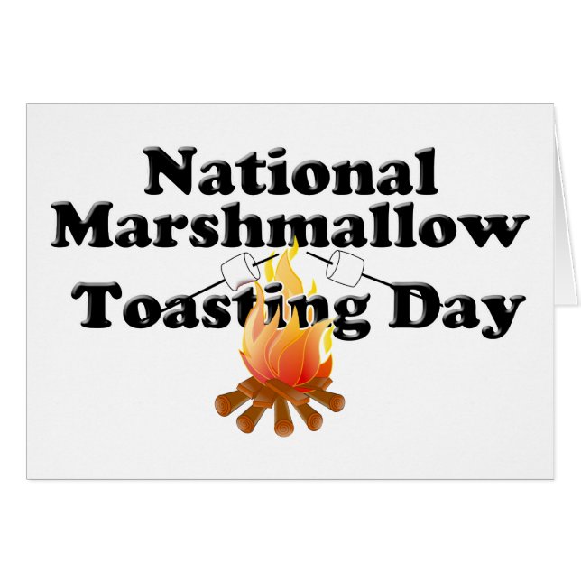 National Marshmallow Toasting Day (Front Horizontal)