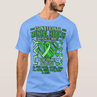 National Mental Health Awareness Month Supporter G T-Shirt