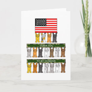 National Military Spouse Appreciation Day, Husband Card