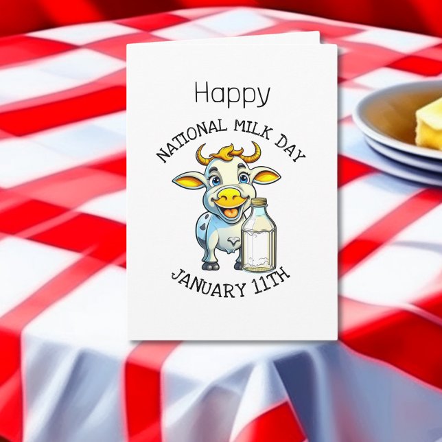 National Milk Day January 11th Card (Creator Uploaded)