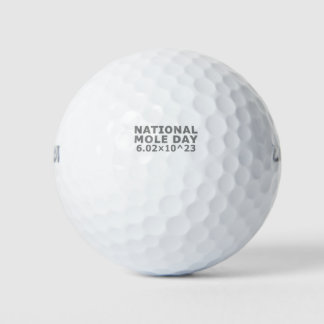 National Mole Day Golf Balls