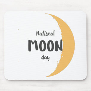 National Moon Day Mouse Mat