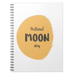 National Moon Day Notebook