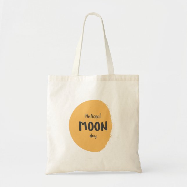 National Moon Day Tote Bag (Front)