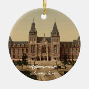 National Museum, Amsterdam, Netherlands Ceramic Tree Decoration