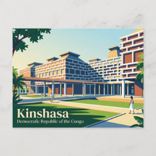 National Museum of the Democratic Republic of the  Postcard