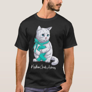 National Myasthenia Gravis Awareness Month Teal Ri T-Shirt