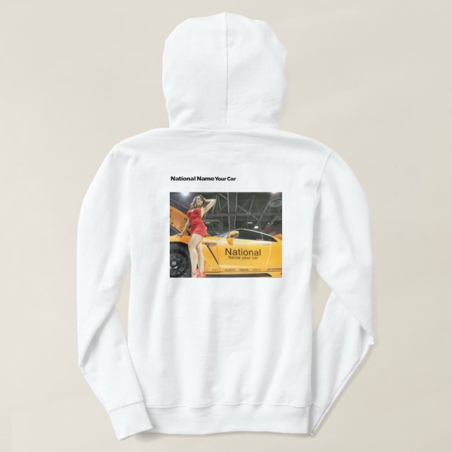 National name your car Officially  Name Everything Hoodie (Design Back)