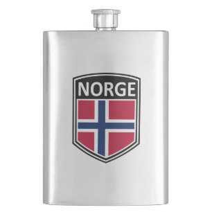 National - Norge Hip Flask