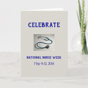 National Nurse Week 2018 Thank You Card
