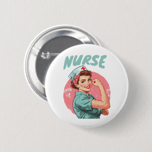 National Nurses Day Nurse Appreciation 6 Cm Round Badge