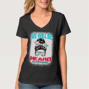 National Nurses March May 12 2022 We Will Be Heard T-Shirt
