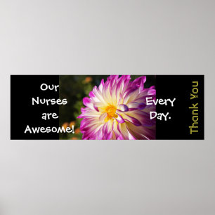 National Nurses Week posters Awesome Thanks