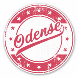 National - Odense Denmark Sticker