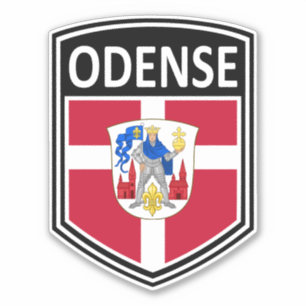 National - Odense Denmark Sticker