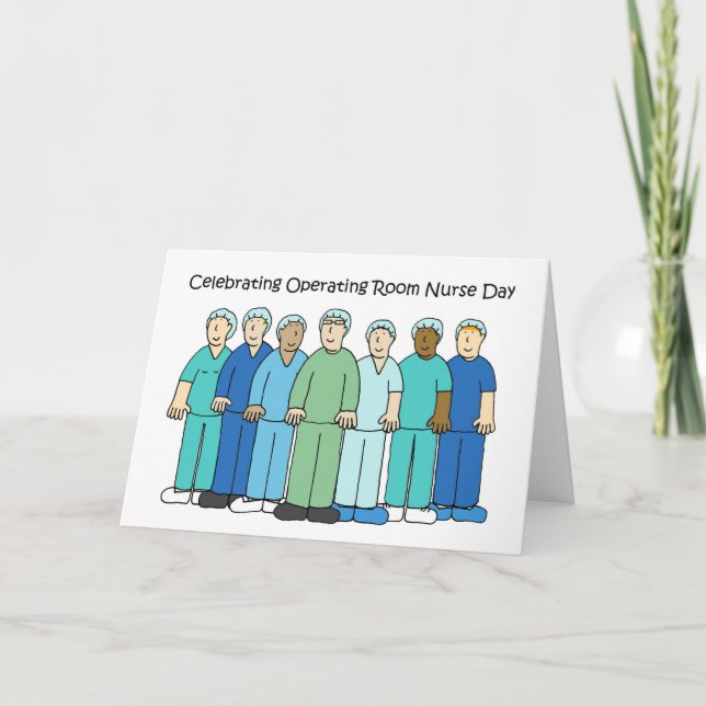 National Operating Room Nurse Day November 14th Card (Front)