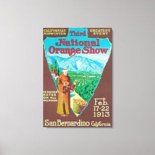 National Orange ShowPoster #1 Canvas Print