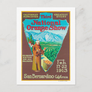National Orange ShowPoster #1 Postcard