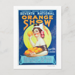 National Orange ShowPoster #3 Postcard
