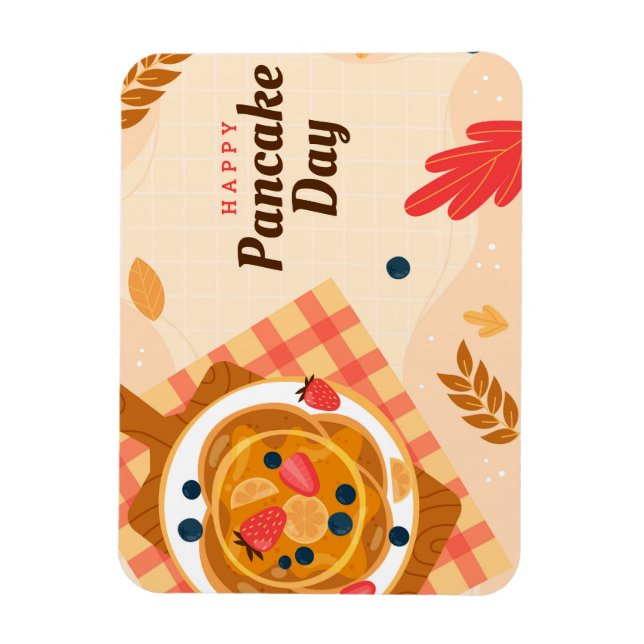 National Pancake Day Magnet (Vertical)