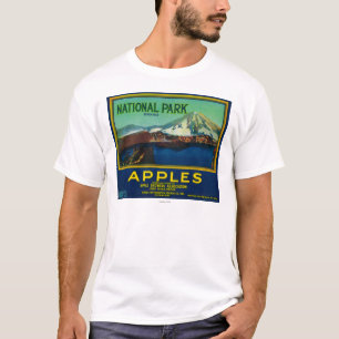 National Park Apple Crate LabelHood River, OR T-Shirt