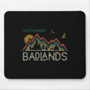 National Park Badlands South Dakota The Mount Rush Mouse Mat