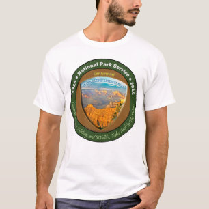National Park Centennial Men's Basic White TShirt