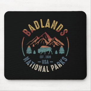 National Park Dlands South Dakota The Mount Rushmo Mouse Mat