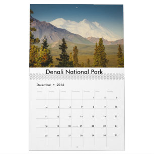 National Park Landscapes Calendar