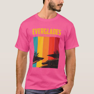 National Park Souvenir Everglades Alligator Hike W T-Shirt
