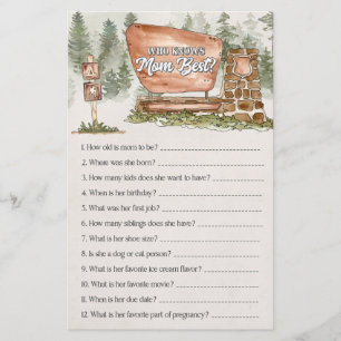 national park who knows mum best baby shower game